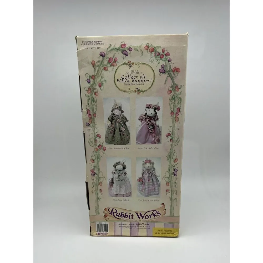 Rabbit Works Miss Rainbow Rabbit new collectible Vintage‎